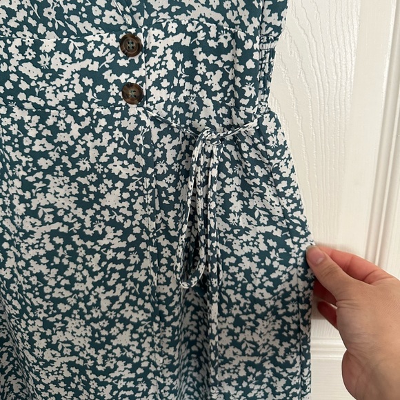 Sienna Sky Floral Faux Wrap Maxi Dress - Picture 3 of 6